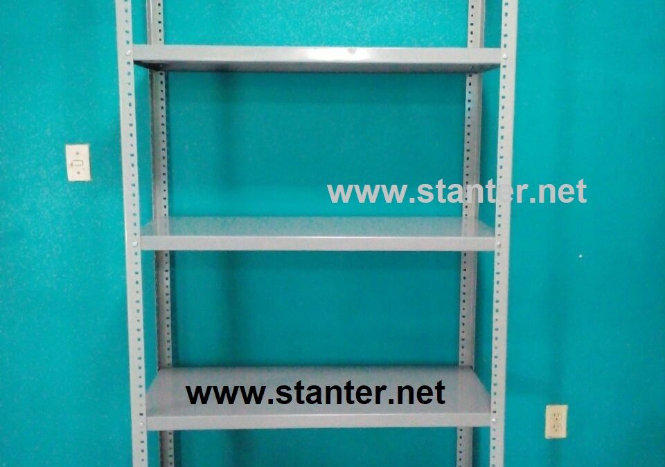 estante metalico de 5 anaqueles fondo 32cm